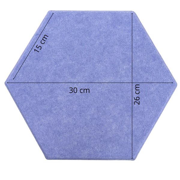 Panele Ścienne Filcowe 3D Heksagon Zagłówek Samoprzylepne Akustyczne Soft zdjęcie 4