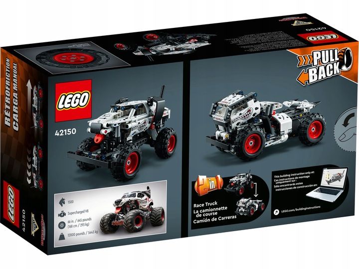 LEGO TECHNIC MONSTER JAM MUTT DALMATIAN zdjęcie 2