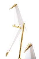 Duva Lampa dwa ptaki stojąca złota 185 cm 10787-2