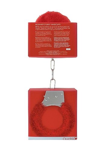 beginner""s handcuffs furry - red na Arena.pl
