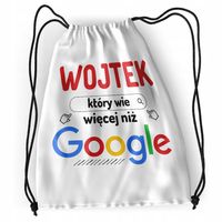 Plecak Dla Wojtka Sportowy Szkolny Worek Torba Z Nadrukiem Ze Zdjęciem