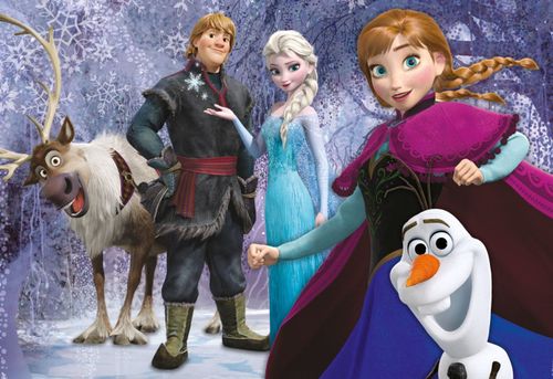 Puzzle Disney Kraina Lodu Clementoni 60 elementów na Arena.pl