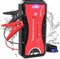 JUMP STARTER POWER BANK ROZRUSZNIK NWOUIIAY BOOSTER SAMOCHODOWY KABEL KLEMY