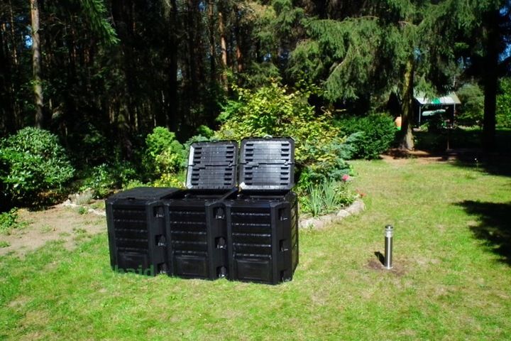 KOMPOSTOWNIK 1200L TRZY KOMORY NOWY MODEL zdjęcie 8