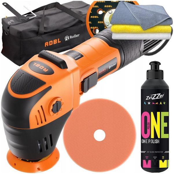 ADBL Roller D12075 Zestaw Maszyna Polerska Pasta Zvizzer Polerka Lakieru zdjęcie 1