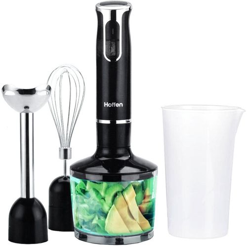 Blender ręczny 3w1 800W Czarny + Rozdrabniacz Ubijaczka 2 Pojemniki Hoffen na Arena.pl