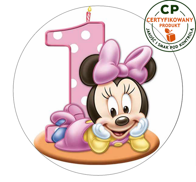 Opłatek na tort - na Roczek zdjęcie 1