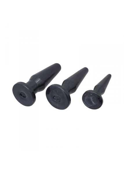 Plug-Tpe Anal Plug 3 Sizes/ Set zdjęcie 2