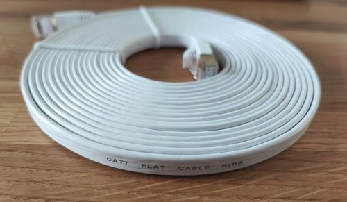 KABEL SIECIOWY LAN ETHERNET PŁASKI RJ45 CAT7 15m na Arena.pl