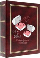 DUŻY ALBUM ŚLUBNY NA ZDJĘCIA PODZIĘKOWANIE PREZENT