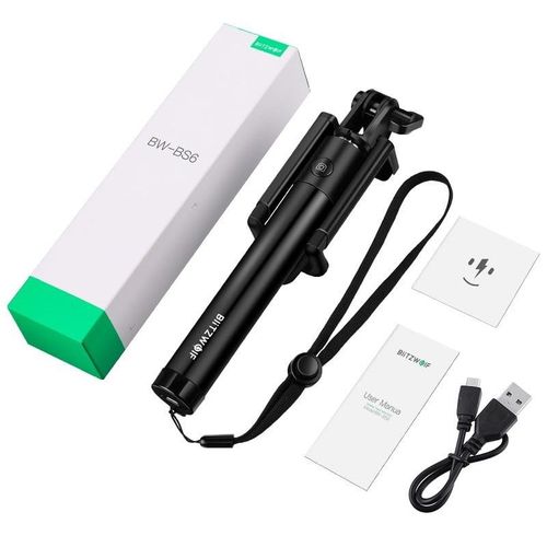 Selfie stick, statyw Bluetooth BlitzWolf BW-BS6 do smartfonów na Arena.pl