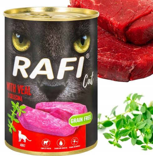 RAFI CAT ADULT MOKRA KARMA DLA KOTA MIX SMAKÓW 24x 400G na Arena.pl
