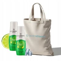 Zestaw Syrop koncentrat do wody SodaStream Lemon Lime 2x440 ml Torba GRATIS