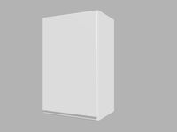 Szafka górna 45 cm z drzwiami, podchwyt biały połysk, mat, kolory SIMPLE