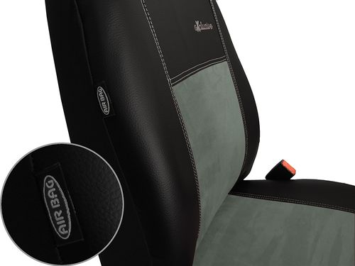 MOCNE POKROWCE SAMOCHODOWE NA FOTELE SKÓRA KOMPLET na Arena.pl