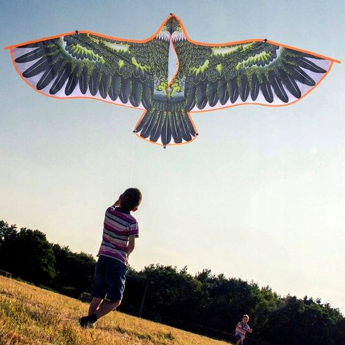 DUŻY LATAWIEC XXL ODSTRASZACZ PTAK ORZEŁ JASTRZĄB 140cm linka PREZENT na Arena.pl