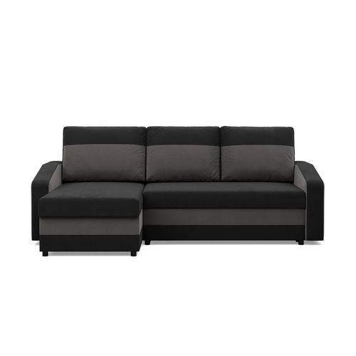 Narożnik uniwersalny, mikrofaza, AURELO, 231x140x92 cm, szary | TYLETEGOTU na Arena.pl