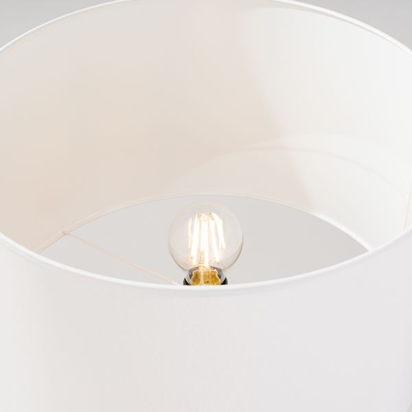 Lampa podłogowa NATT biała zdjęcie 4