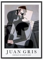 Plakat w ramie Juan Gris obrazy 30x40 cm w czarnej ramie