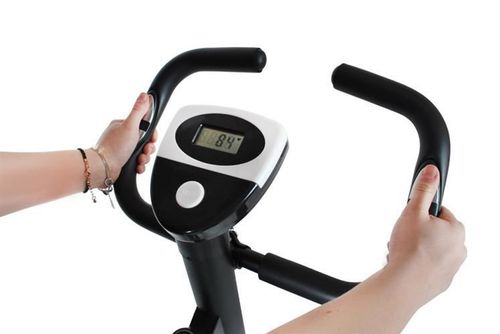 Rower stacjonarny - mechaniczny czarny na Arena.pl