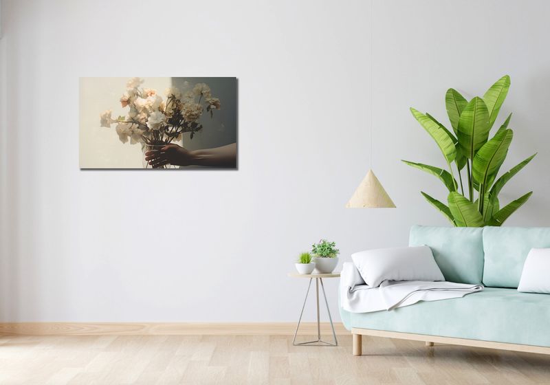 Obraz 90x50cm Ulotne Piękno Bukietu zdjęcie 2