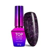 Top LED/UV no wipe brokatowy MollyNails Sparkle Top Oh, Rio! 10g