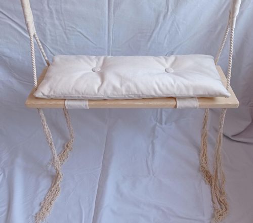 Huśtawka siedzisko BEŻ DLA DZIECI DOM OGRÓD POKÓJ na Arena.pl