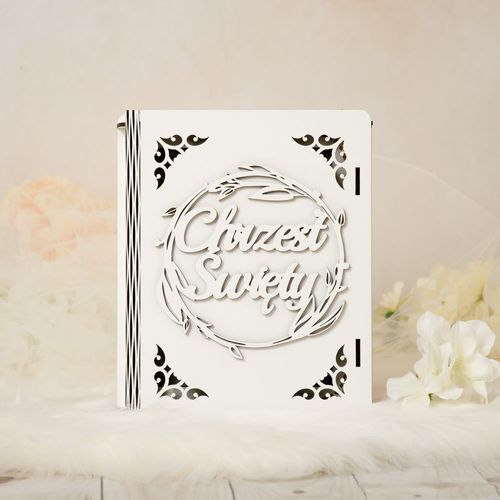 Biblia w pudełku z grawerem Pamiątka Chrztu Świętego OBC-6 na Arena.pl