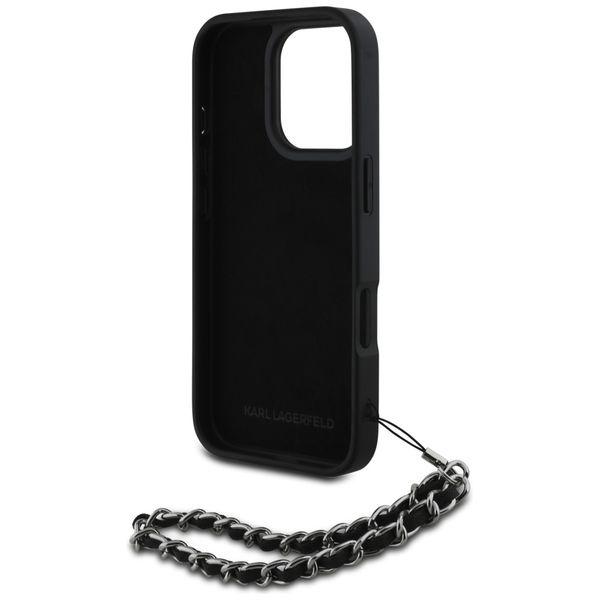 Etui Karl Lagerfeld do iPhone 16 Pro, Czarny zdjęcie 6