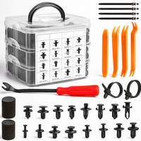 Spinki Kołki Klipsy Samochodowe Tapicerki Plastików 663szt +ŚCIĄGACZE ŁYŻKI