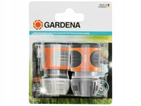 Zestaw szybkozłączy Gardena 1/2” bez stopu + ze stopem 18279-20 do węża