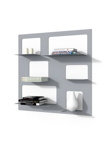 Biblioteczka Libra 3 szara na Arena.pl