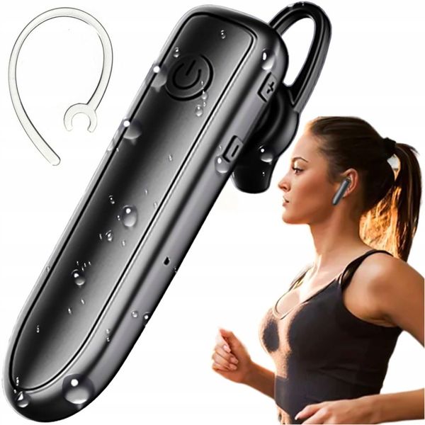 Słuchawka Bluetooth 5.1 Bezprzewodowa mikrofon Zestaw Słuchawkowy do rozmów zdjęcie 5