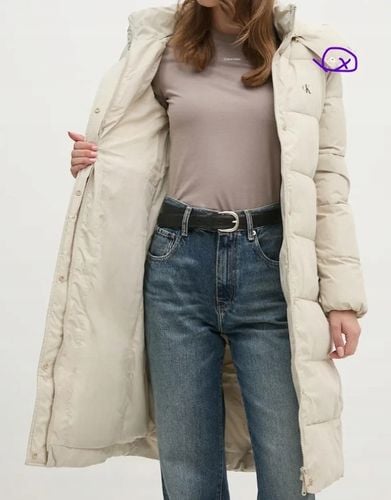 Kurtka zimowa damska pikowana Calvin Klein J20J224104 L (z defektem) na Arena.pl