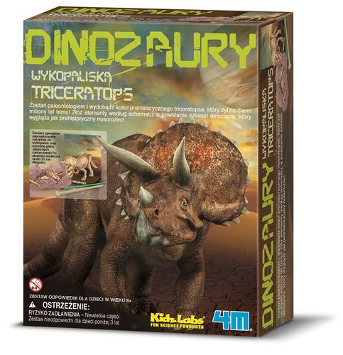 Wykopaliska Triceratops 4M 3228 na Arena.pl