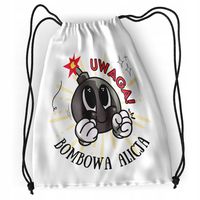 Plecak Dla Alicji Sportowy Szkolny Worek Torba Z Nadrukiem Ze Zdjęciem