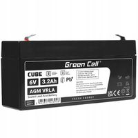 Green Cell Akumulator AGM 6V 3.2Ah 3Ah 3.3Ah do AUTKA WAGI KASY Fiskalnej