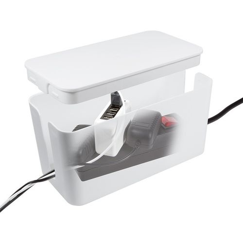 LogiLink Organizer kabli Cable Box, biały na Arena.pl