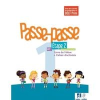 Passe-Passe 1 etape 2 podręcznik + ćwiczenia + app - praca zbiorowa