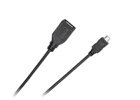 KPO3966-0.2 Kabel USB - micro USB gniazdo-wtyk 0.