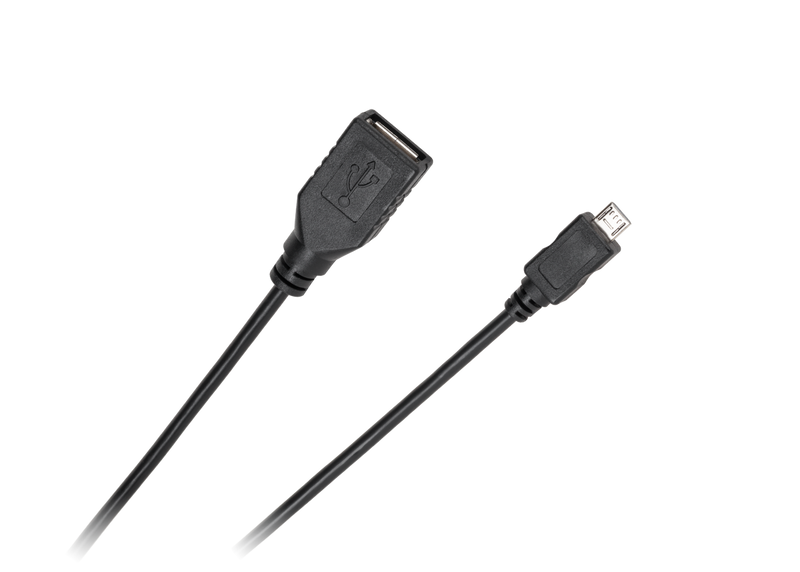 KPO3966-0.2 Kabel USB - micro USB gniazdo-wtyk 0. zdjęcie 1