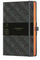 Notatnik Castelli Art Deco Copper 13x21 linia