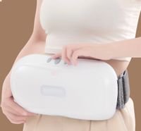 Pas masujący Shiatsu - rozgrzewający lędźwiowy-Do masażu bezprzewodowy