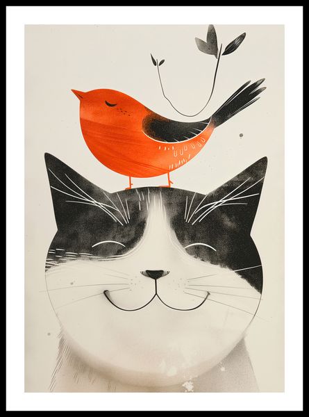 Plakat 42x59,4cm Pyzaty Przyjaciel zdjęcie 3