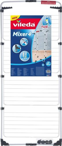 Suszarka na pranie VILEDA Mixer 4 Czarno-biały na Arena.pl