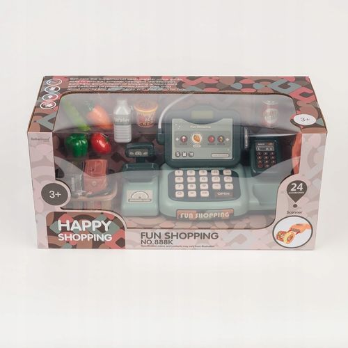 KASA FISKALNA SKLEPOWA INTERAKTYWNA SKANER WYŚWIETLACZ LCD DZWIĘK AKCESORIA na Arena.pl