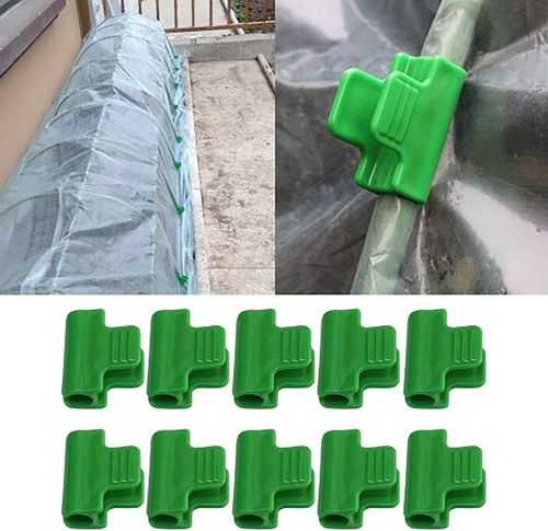 Zacisk klips do folii tunelowej zielony 18 sztuk na Arena.pl