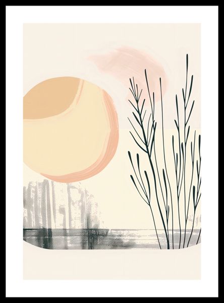 Plakat 68x98cm Pastelowy Wschód zdjęcie 3