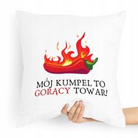 Poduszka Dla Przyjaciela Kumpel To Gorący Towar Z Nadrukiem Ze Zdjęciem