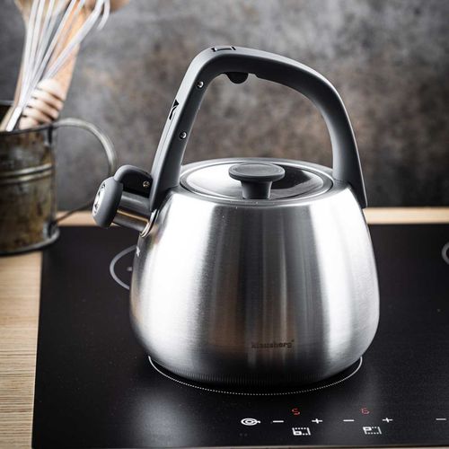 czajnik stalowy z gwizdkiem 2,5l klausberg kb-7773 na Arena.pl